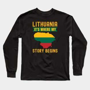 Lithuanian Long Sleeve T-Shirt